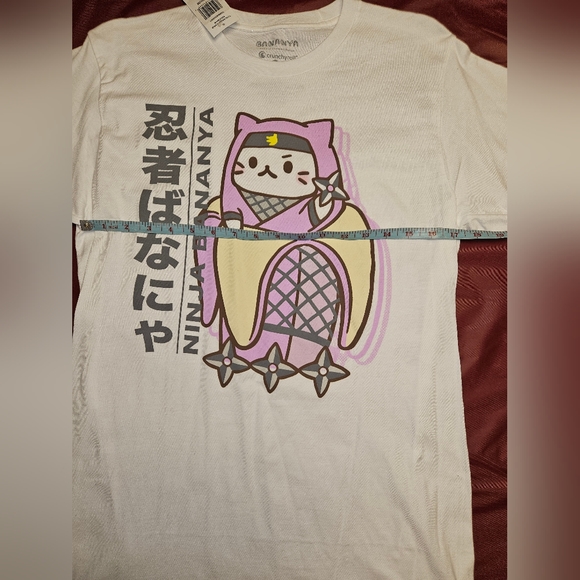 Hello Kitty Ninja Banaya szM & 2XL N.W.T. White & Lilac w/Yellow Peeled Banaya - Picture 6 of 7